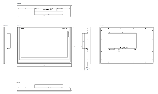 SIMATIC IPC IFP2200 22" display