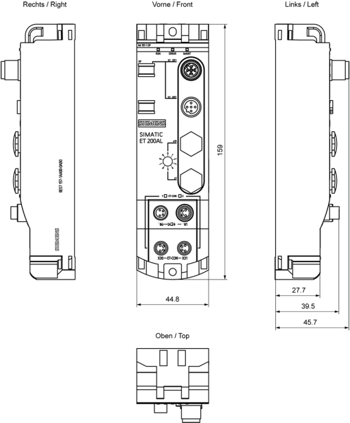 SIMATIC ET 200AL IM 157-1 DP