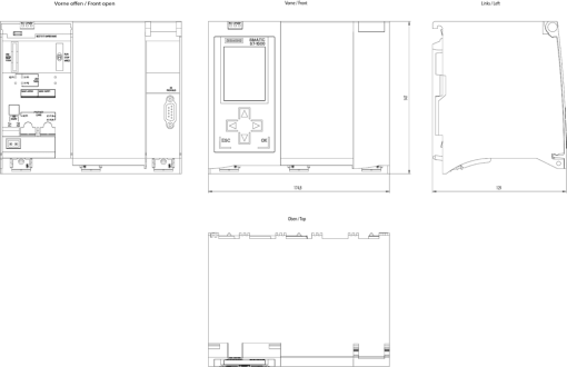 SIMATIC S7-1500 CPU 1517-3 PNDP