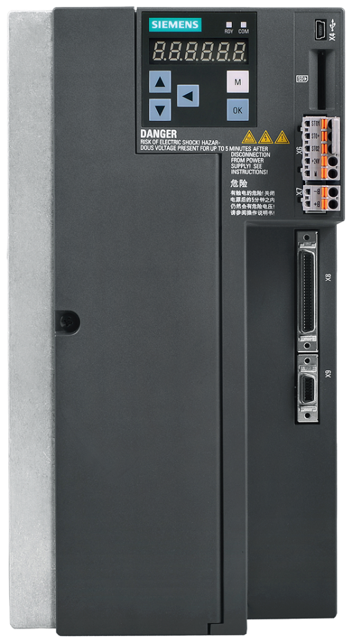 SINAMICS V90, 3 AC 380-480 V, 3,50 kW, IP20  UL open type, FSC