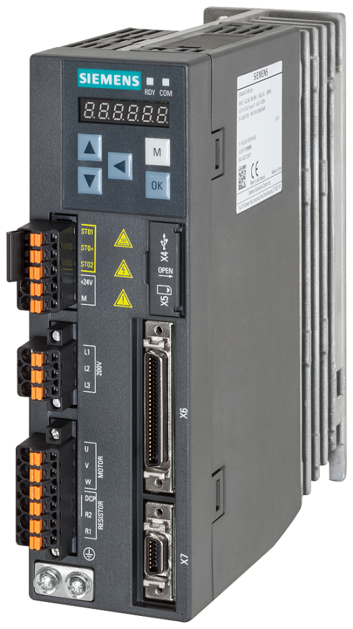 SINAMICS V90, 1 AC 200-240 V, 0,40 kW, IP20  UL open type, FSB