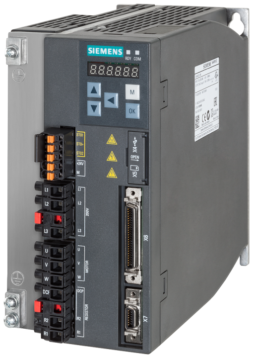 SINAMICS V90, 3 AC 200-240 V, 2,00 kW, IP20  UL open type, FSD