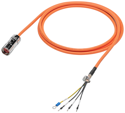 Pre-assembled power cable