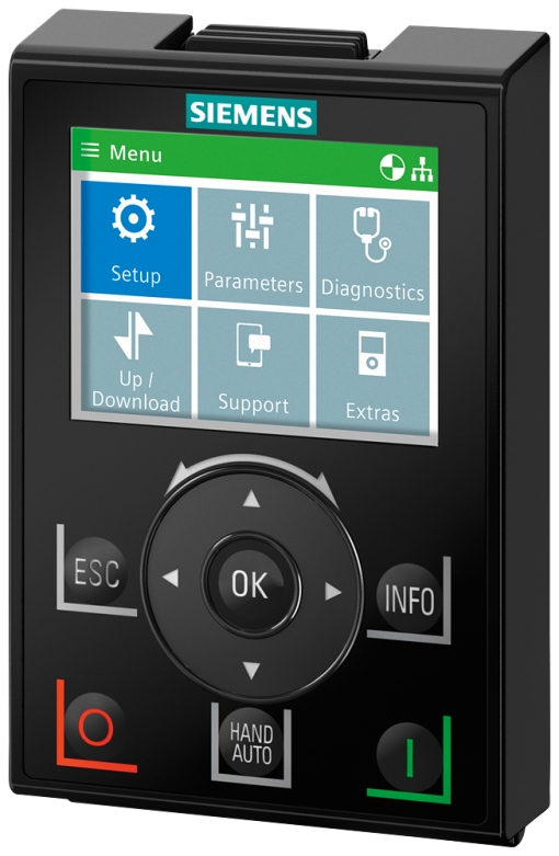 SINAMICS Intelligent Operator Panel IOP-2, IP55  UL type 12