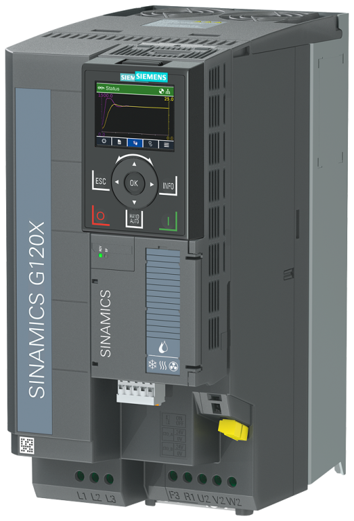 SINAMICS G120X, IP20  UL open type, FSC, UF, 3 AC 380-480 V, 15,00 kW