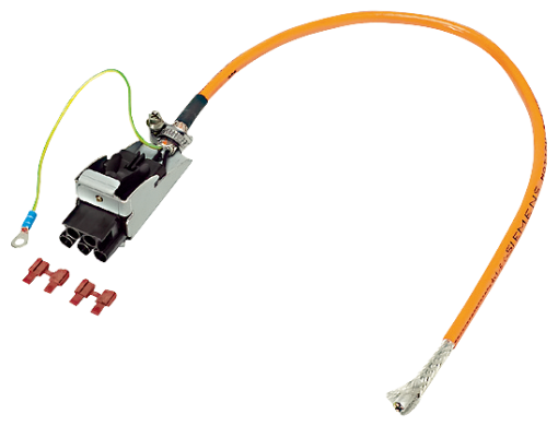 Power cable pre-assembled type 6FX5002-5CS12 1FT1FK1PH for SINAMICS 4x 2...