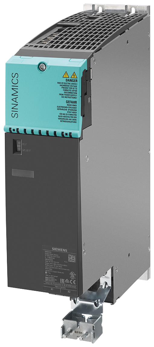 SINAMICS S120 Double Motor Module input 600 V DC output 400V 3AC, 18 A18 A...