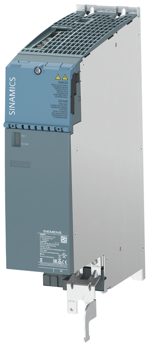 SINAMICS S220 Smart Line Module input 380-480 V 3AC, 29 A output 495-720 V ...