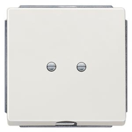 DELTA style outlet plate, titanium white