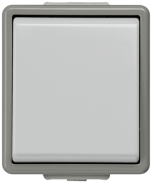 DELTA fläche IP44 surface-m. OFF switch 1-pole