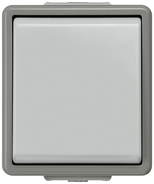 DELTA fläche IP44 surface-m. universal switch