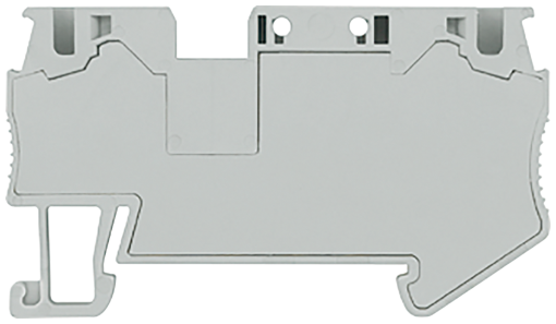 Isolating terminal with spring-loaded connection, cross-section 0.5-4 mm2, w...