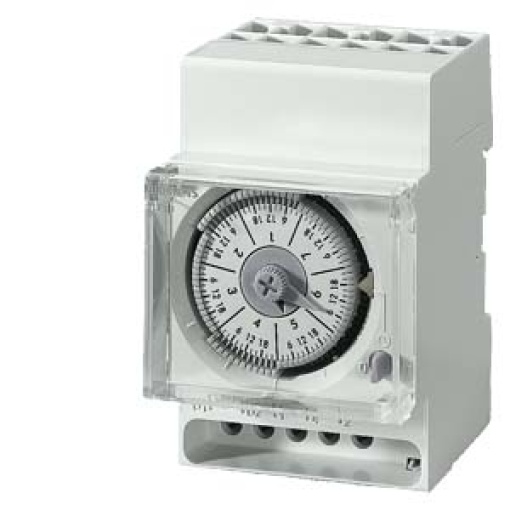 Quartz time switch week, 1 CO contact, 230 V50-60 Hz 3 MW
