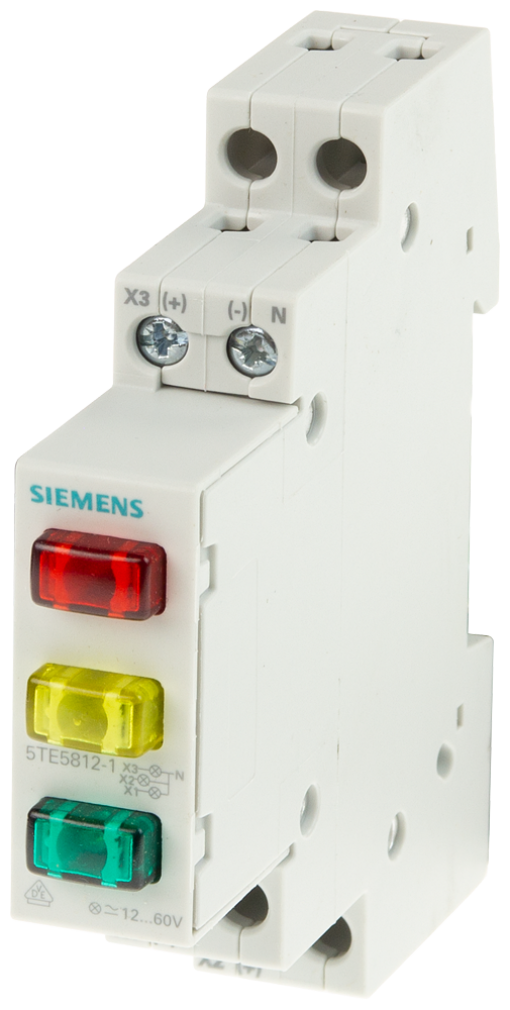 Traffic light signaling device 3 x LED, 230 V redyellowgreen
