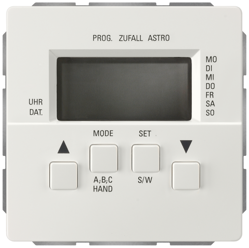 DELTA style shutterblind control Comfort complete unit, titanium white