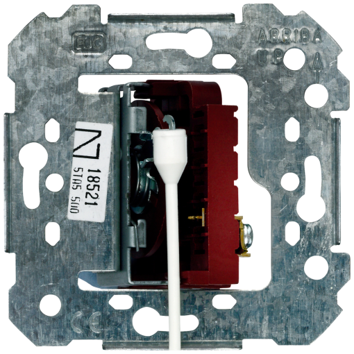 CORAL, IRIS, MEGA Pull-button for pushbutton Support ring 10A 250V AC