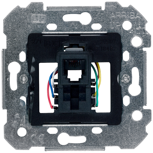 CORAL, IRIS, MEGA 6-contact telephone socket RJ11 for basic telephone network...