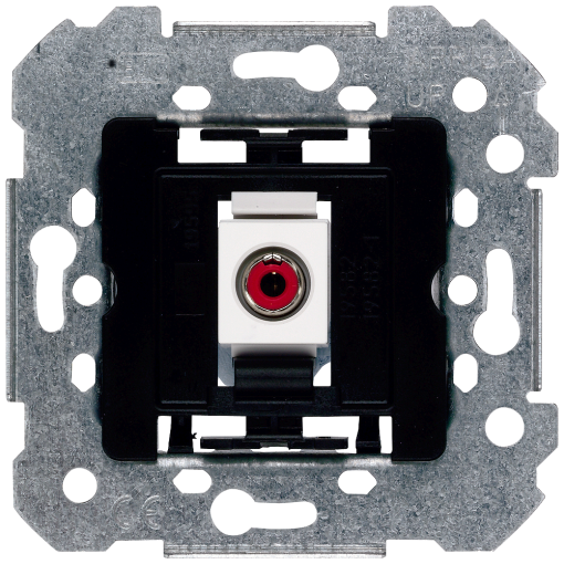 CORAL, IRIS, MEGA Loudspeaker connection socket 1-fold, 25V AC 60V DC