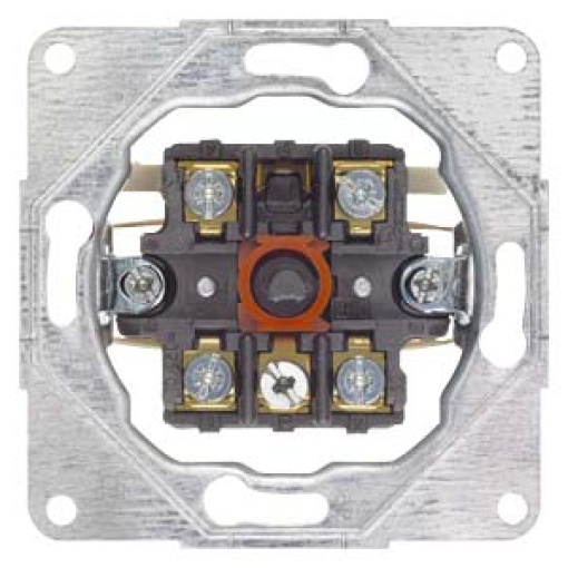 DELTA insert shutterblind knob-operated switch 2-pole with momentarymaintai...