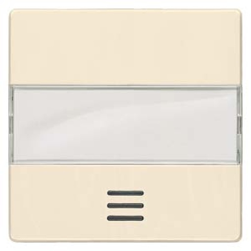 DELTA i-system rocker with window and labeling field, electric white