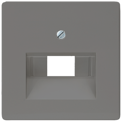 DELTA i-system cover plate for UAE connection socket, for single and double, ...