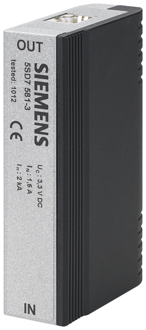 Overvoltage protection for Ethernet interfaces up to 10Gbits, including POE