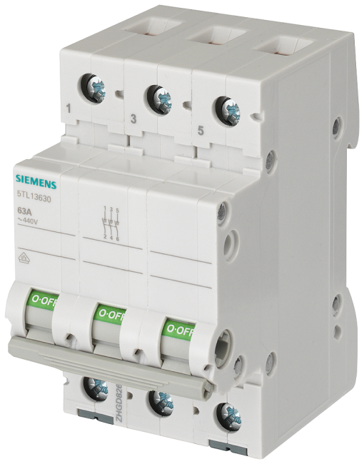 OFF switch 100 A 3-pole