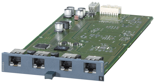 Media module MM992-4CU, 4x 1000 Mbps RJ45