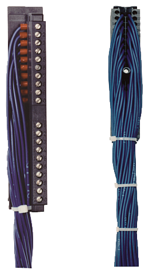 Front connector 40pole with 40 single cores H05V-K for SIMATIC S7-300, L2,5m