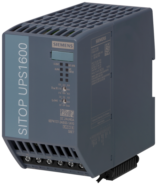 Uninterruptible power supply SITOP UPS1600, 24 V DC40 A with USB