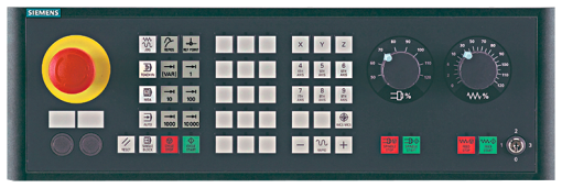 SINUMERIK MACHINE CONTROL PANEL MCP 483 PN PROFINET  INDUSTRIAL ETHERNET, WI...