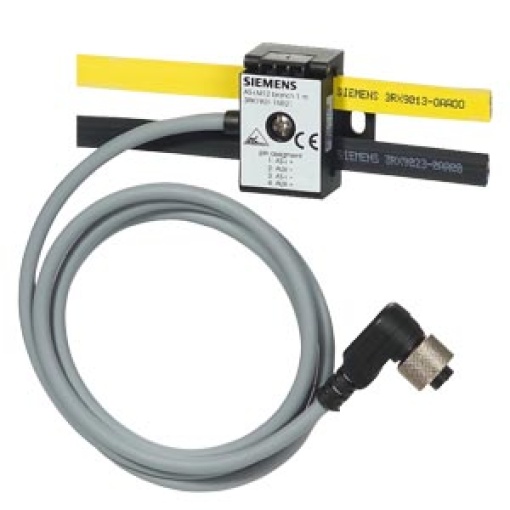 AS-i M12 branch AS-i and U-AUX, 1 m cable with M12 angle plug IP 676869K