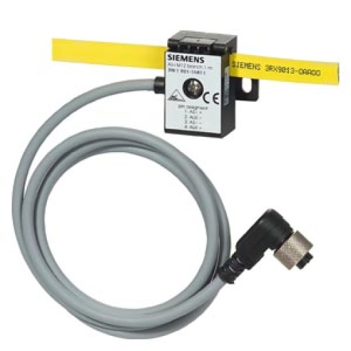 AS-i M12 branch AS-i without U-AUX, 1 m cable with M12 angle plug IP 676869K