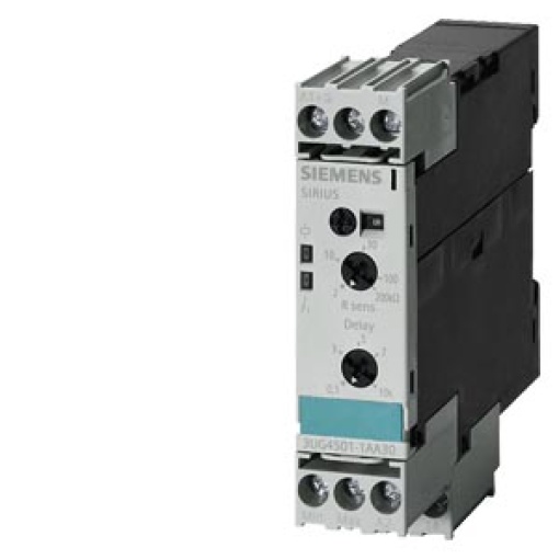 Analog monitoring relay, resistance monitoring from 2 to 200 kohm