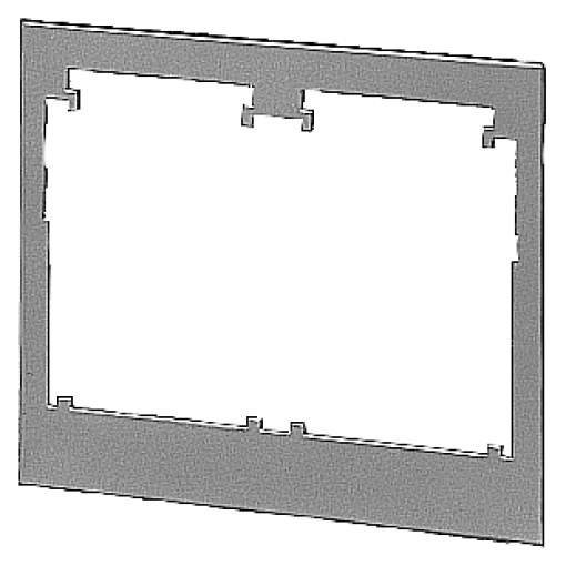 Accessory for switch 3NP35 Molded-plastic cover for SIKUS floor-mounted distr...