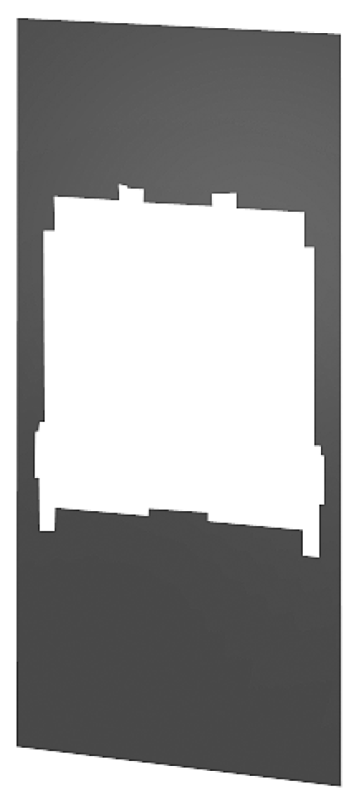 Accessory for switch 3NP5 for rated current 160 A molded-plastic cover 290 x ...