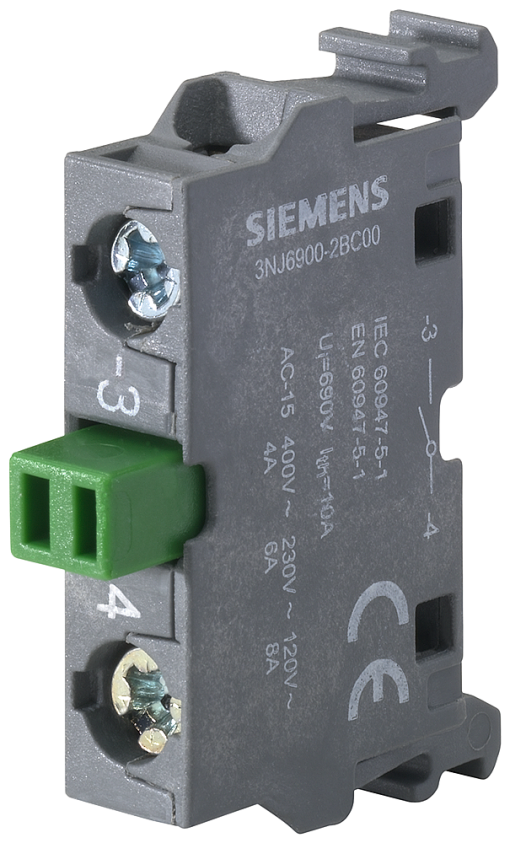 Accessory for switch disconnector with fuses, in-line design, plug-in