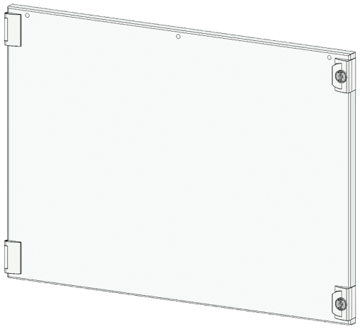 SIVACON S4, compartment door, IP40, H 550 mm, W 1100 mm