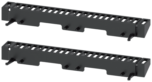Reach-around protection for busbars, Rittal system, for size NH1, accessory
