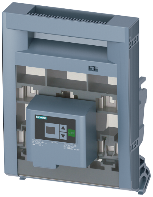 Fuse carrier with EFM20, for size NH1, accessory