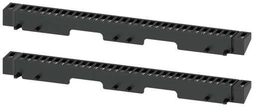 Reach-around protection for busbars, Rittal system, for size NH3, accessory