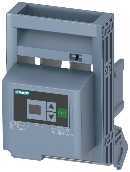 Fuse carrier with EFM20, for size NH00, accessory