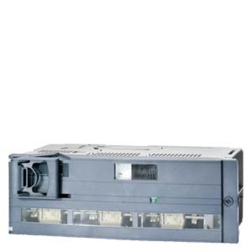 Switch disconnector with fuses In-line design, pluggable NH3 630 A, 4-pole St...