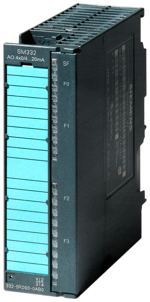 SIMATIC S7-300 SM 332, AQ 4x04 ... 20 mA For signals from the hazardous area