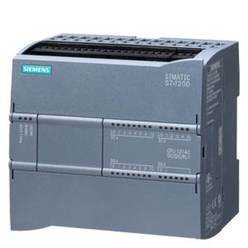SIMATIC S7-1200 CPU 1214C DCDCrelay 14DI  10DQ  2AI