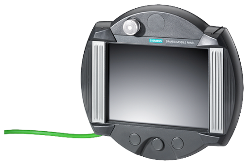 SIMATIC HMI Mobile Panel 277 10", with integral acknowledgment button and STO...