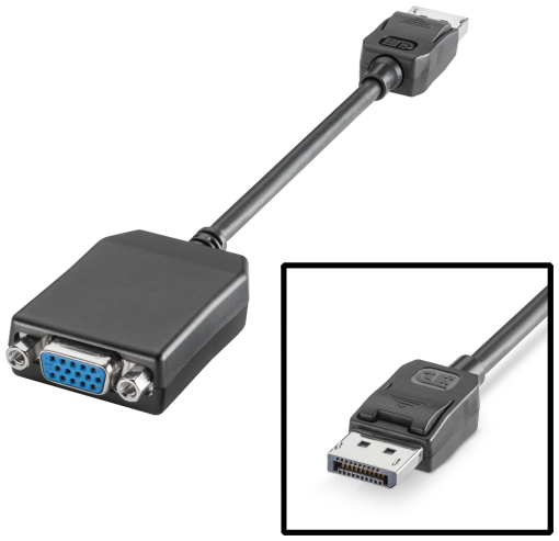 SIMATIC IPC Adapter 1x DP to VGA