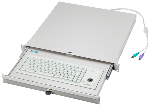 SIMATIC HMI PS2 withdrawable keyboard INT With trackball