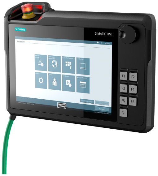 SIMATIC HMI IWP10F Mobile WebClient, 10.0" TFT display, 1280x800 pixels, 16 m...