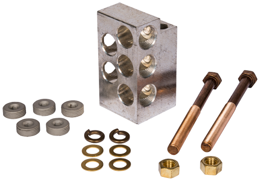 accessory for VL1600UL, PG frame multiple feed-in terminal for CuAl for 5 ...